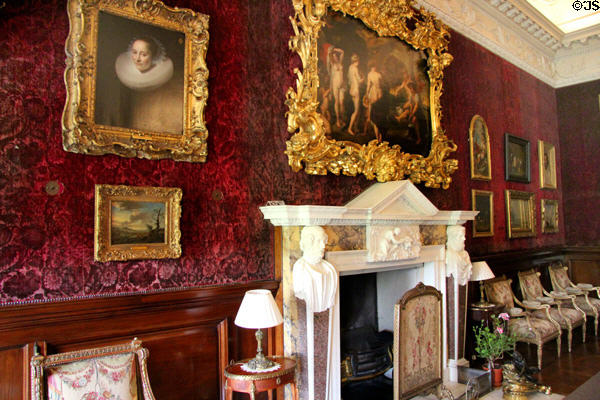 The saloon at Russborough House. Ireland.