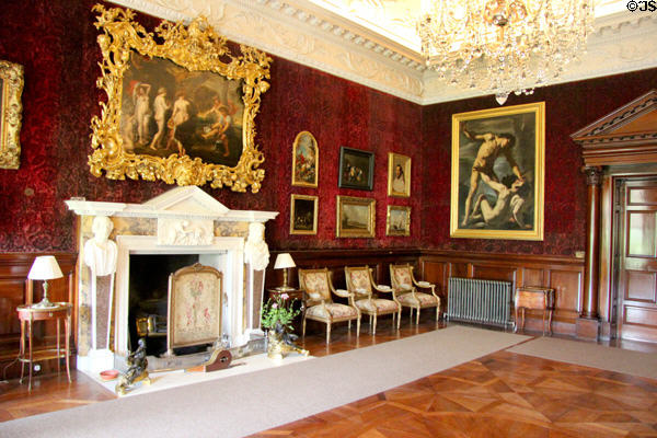The saloon at Russborough House. Ireland.
