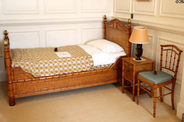 Guest bedroom at Russborough House. Ireland.