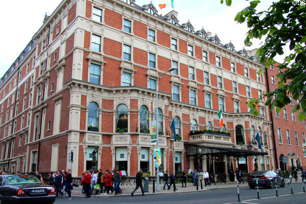 Shelbourne Hotel (27 St Stephen's Green). Dublin, Ireland.