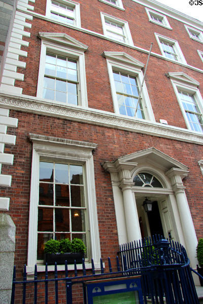 Georgian townhouse on Dawson Street. Dublin, Ireland.