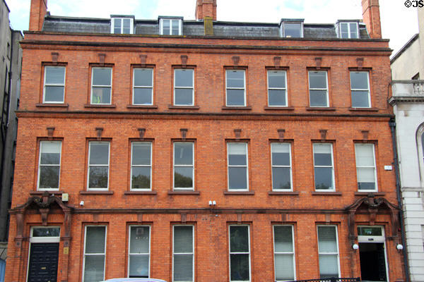 Brick townhouse 78-79 St Stephen's Green. Dublin, Ireland.