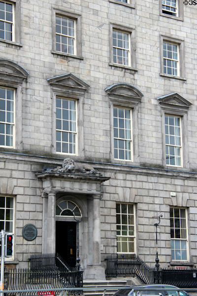 Museum of Literature Ireland (MOLI) opposite St Stephen's Green. Dublin, Ireland.