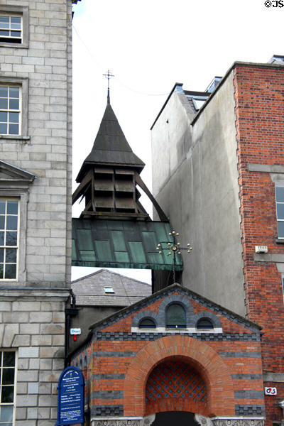 Our Lady Seat of Wisdom church (1856) opposite St Stephen's Green. Dublin, Ireland.