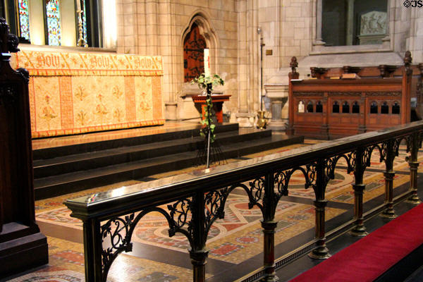 Chapel at St Patrick's Cathedral. Dublin, Ireland.
