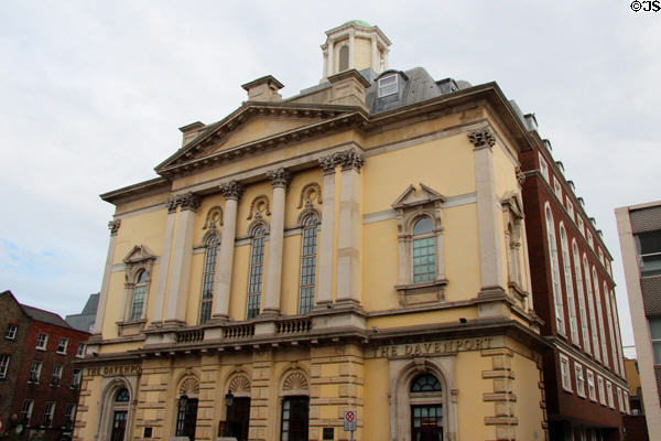 The Davenport Hotel in former prayer hall (17thC) near Merrion Square. Dublin, Ireland.