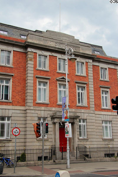 Seamens Institute building on Eden Quay. Dublin, Ireland.