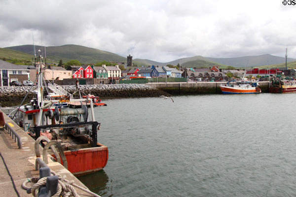 Dingle harbor view. Dingle, Ireland.