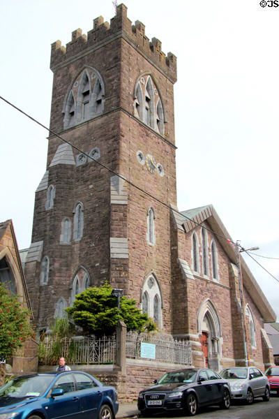 Street facade of St Mary's Church, Dingle. Dingle, Ireland.