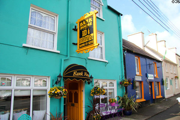 Bank House on North Square of Sneem. Sneem, Ireland.