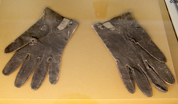 Daniel O'Connell's gloves. Ireland.