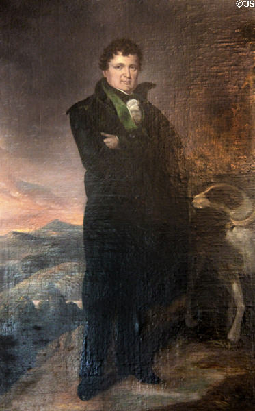 Portrait of Daniel O'Connell MP by Patrick Joseph Haverty at Derrynane House. Ireland.