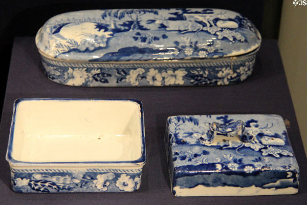 Personal toiletries used by Daniel O'Connell during his imprisonment at Richmond Bridewell Prison at Derrynane House. Ireland.