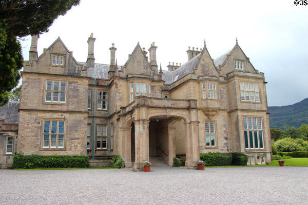 Muckross House (1843) built by Herbert family in Killarney National Park. Killarney, Ireland. Architect: William Burn.