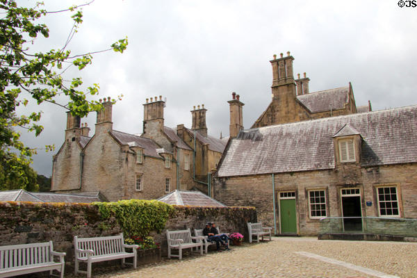 Roofs & chimneys of Muckross House in Killarney National Park. Killarney, Ireland.