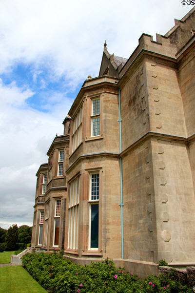 Side view of Muckross House in Killarney National Park. Killarney, Ireland.