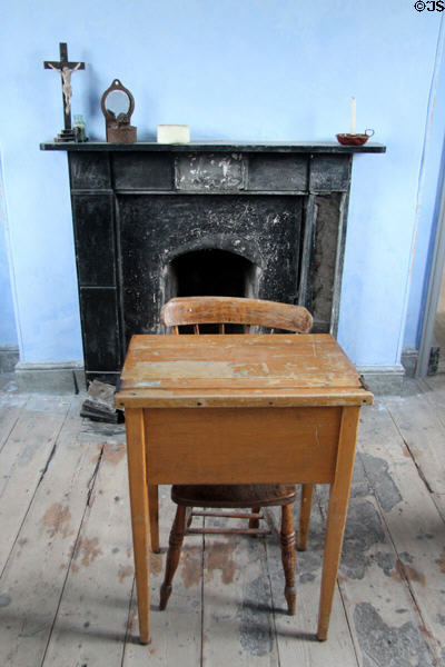Matron's desk at Irish Workhouse Centre. Portumna, Ireland.