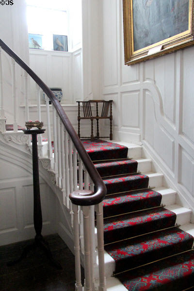 Staircase at Strokestown Park. Vesnoy, Ireland.