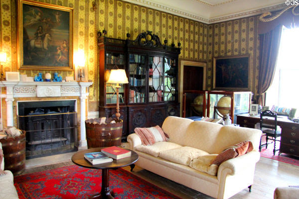 Sitting room at Strokestown Park. Vesnoy, Ireland.