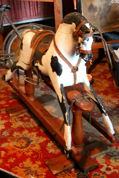 Rocking horse at Strokestown Park. Vesnoy, Ireland.