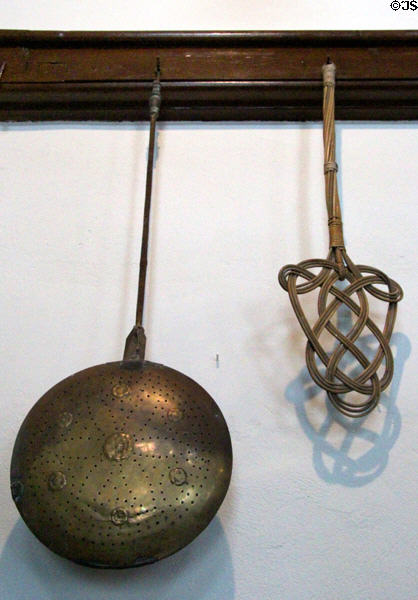 Bed warmer & rug beater at Strokestown Park. Vesnoy, Ireland.