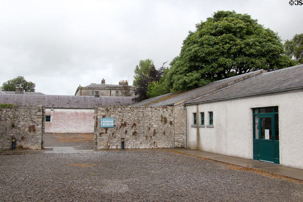 Irish National Famine Museum in barns at Strokestown Park. Vesnoy, Ireland.