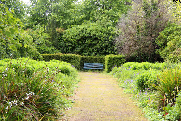 Gardens at Strokestown Park. Vesnoy, Ireland.
