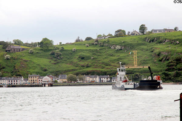 Ferry crossing at Ballyhack. Ireland.