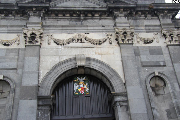 Gate at Kilkenny Castle. Ireland.