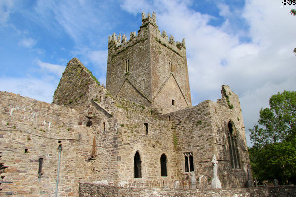 Jerpoint Abbey ruins. Ireland.