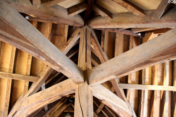 Details of beams at Rothe House. Kilkenny, Ireland.