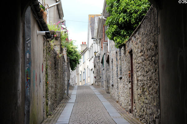 Laneway in Kilkenny. Kilkenny, Ireland.
