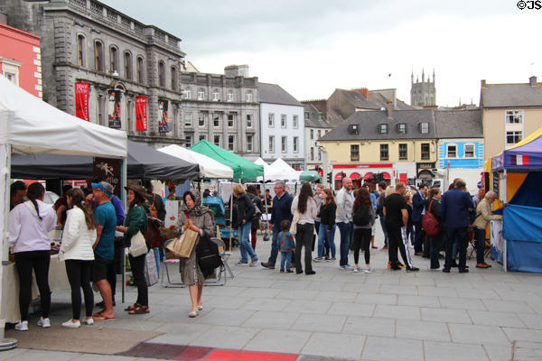 Street market. Kilkenny, Ireland.
