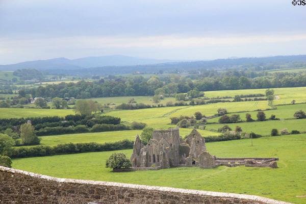 Church ruins below Rock of Cashel. Cashel, Ireland.