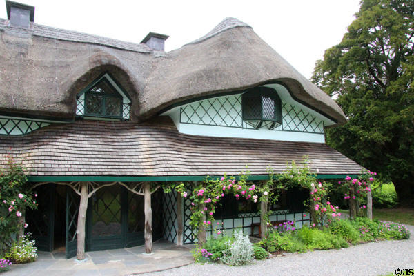 Ornamental-style Swiss Cottage part of Picturesque movement where wealthy owners escaped to live simpler life. Cahir, Ireland.