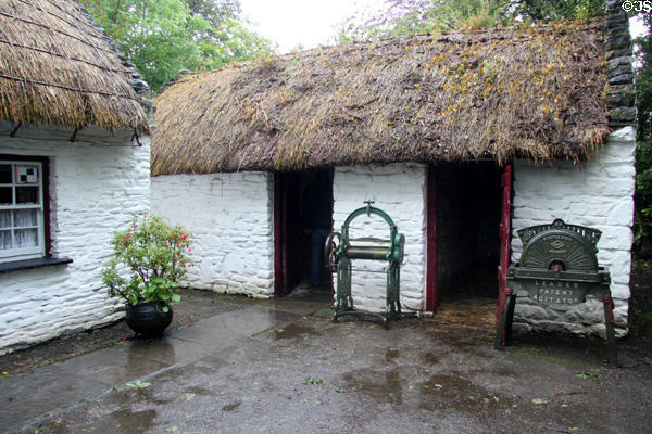 Loop Head House at Bunratty Castle & Folk Park. County Clare, Ireland.