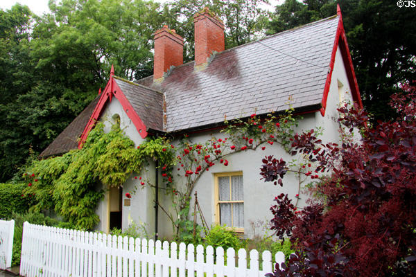 Home & office of Dr. J.M. Hickey at Bunratty Castle & Folk Park. County Clare, Ireland.