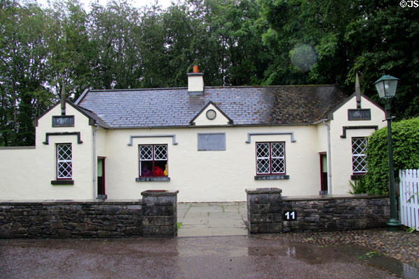 Belvoir School House from East Clare at Bunratty Castle & Folk Park. County Clare, Ireland.
