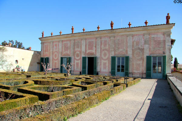 Ceramics Museum building on ground of Pitti Palace. Florence, Italy.