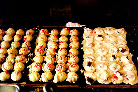 Baked goods in Japan.