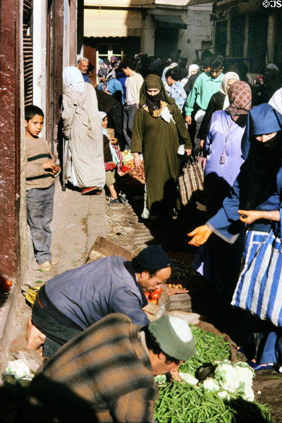 Market in Casablanca Medina. Casablanca, Morocco.