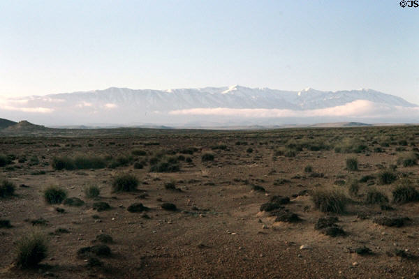 Middle Atlas Mountains east of Midelt. Morocco.