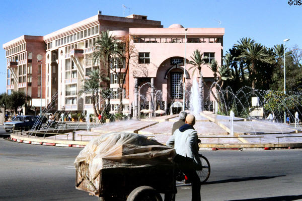 Place de la Liberté in Marrakesh. Marrakesh, Morocco.
