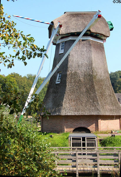 Windmill at Arnhem Openlucht Museum. Arnhem, Netherlands.