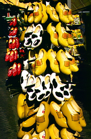 Wooden clogs. Haarlem, Netherlands.