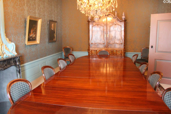 Room used as an office by Pieter Teyler in his home at Teylers Museum. Haarlem, Netherlands.