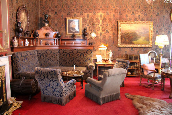 Seating arrangement for conversation in Drawing Room of Prince Hendrik. Het Loo, Netherlands.
