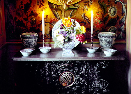 Interior detail of the Palace at Het Loo. Apeldoorn, Netherlands.