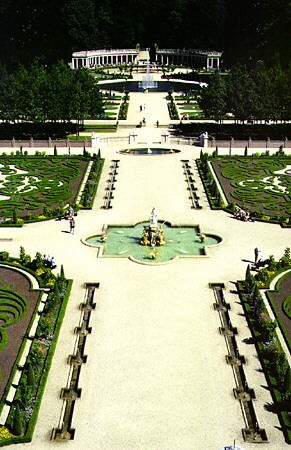 The gardens at Het Loo. Apeldoorn, Netherlands.