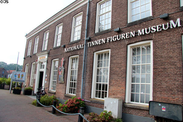 National Tin Figures Museum,(1985) located in old town hall, exhibiting miniature tin figures, arranged in dioramas, once found in every nursery along with murals and other works of art. Ommen, Netherlands.